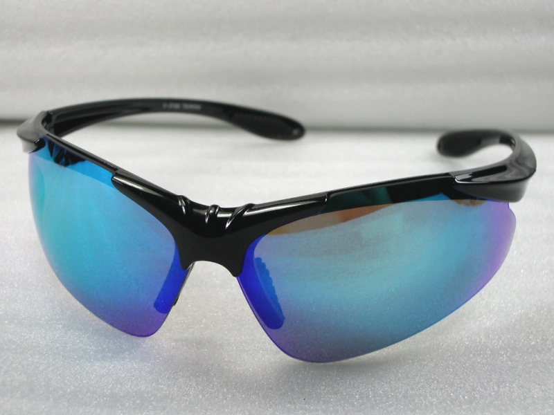 SPH-0037 shiny black + wit-blue Revo