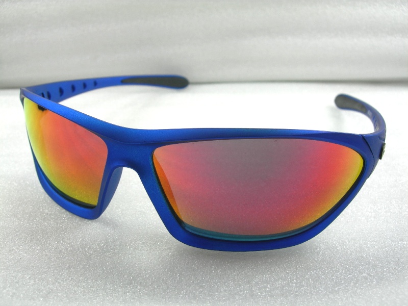 SPH-0053 alu. matt blue+Red revo lens