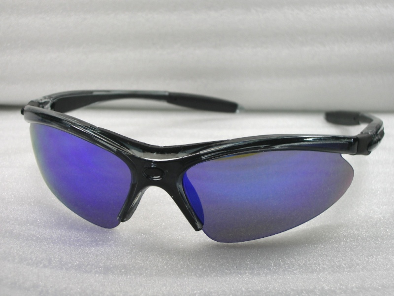 SPH-0066 clear black - black rub. tips + Blue Revo